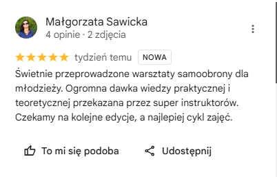 samoobrona dla mlodziezy